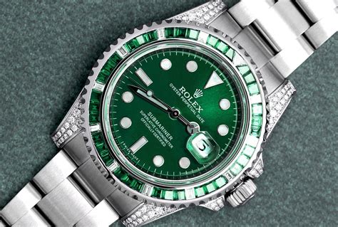 rolex emerald green